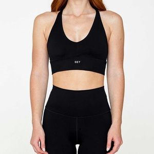 NEW WITH TAGS-Luxform Racer V Bra- Onyx